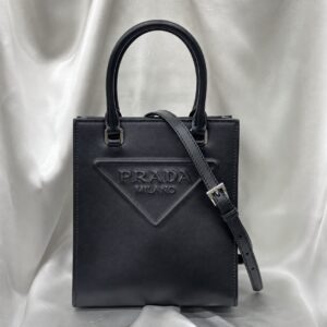 プラダ PRADA 1BA333 2WAY ハンドバッグ ブラック