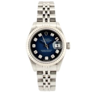 ROLEX　69174G　デイトジャスト26　ブルーグラデーション10PD