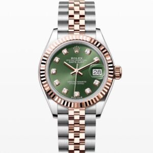 ROLEX　デイトジャスト28　オリーブ10Pダイヤ 279171