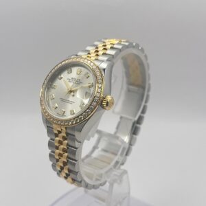 ROLEX　デイトジャスト28 シルバー10Pダイヤ 279383RBR