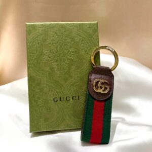 GUCCI グッチ 523161 キーリング オフィディア ブラウン