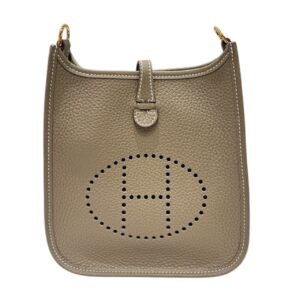 HERMES エブリン アマゾン16 エトゥープ/ブルーインディゴ K刻印(2025/6)
