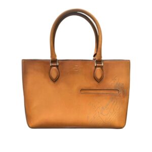 BERLUTI ベルルッティ トゥジュール トートバッグ カリグラフィ ブラウン