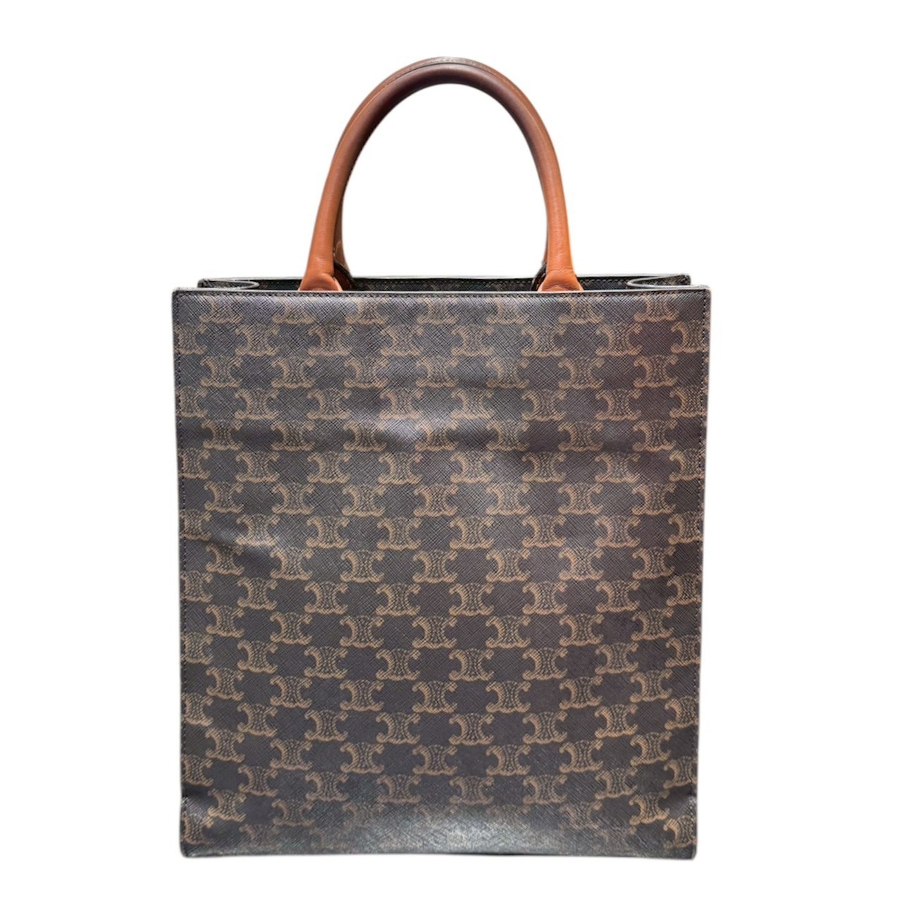 CELINE セリーヌトリオンフ バーティカル カバ トートバッグ Trionnu Small Vertical Cabas Tote Bag 191542BZK.04LV - 画像 (3)