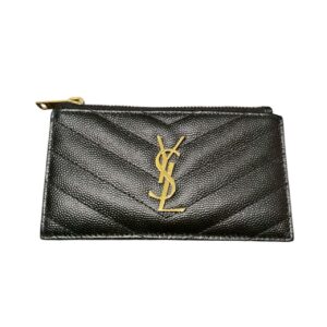SAINT LAURENT サンローラン 607915 モノグラム フラグメント ジップカードケース