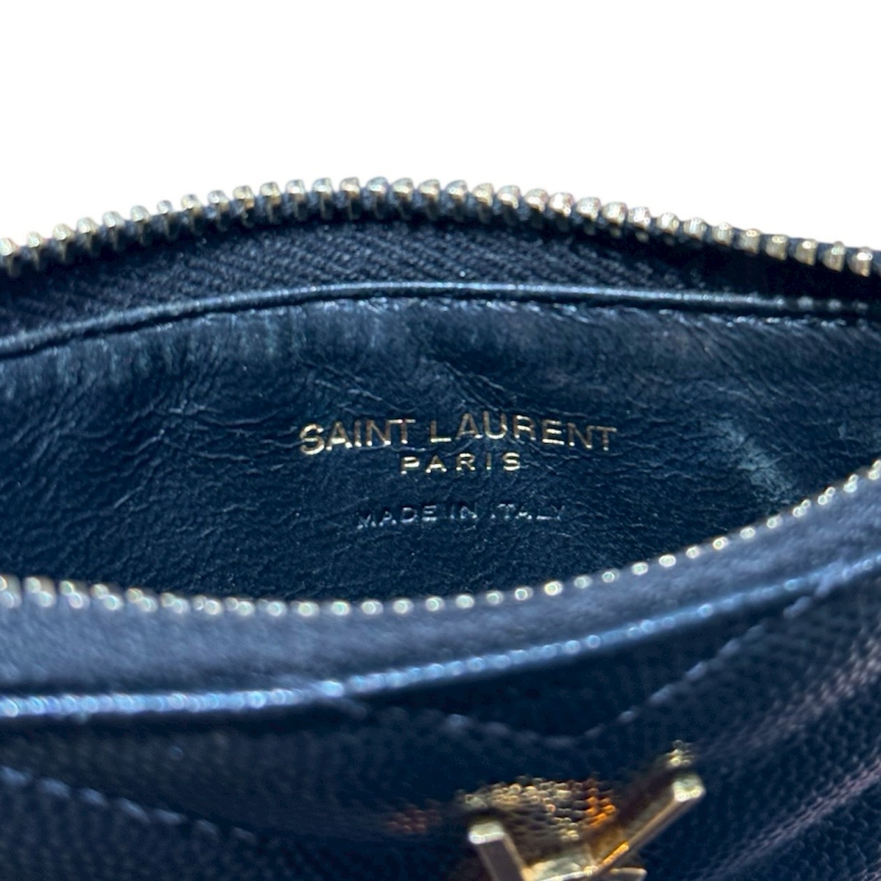 SAINT LAURENT サンローラン 607915 モノグラム フラグメント ジップカードケース - 画像 (10)