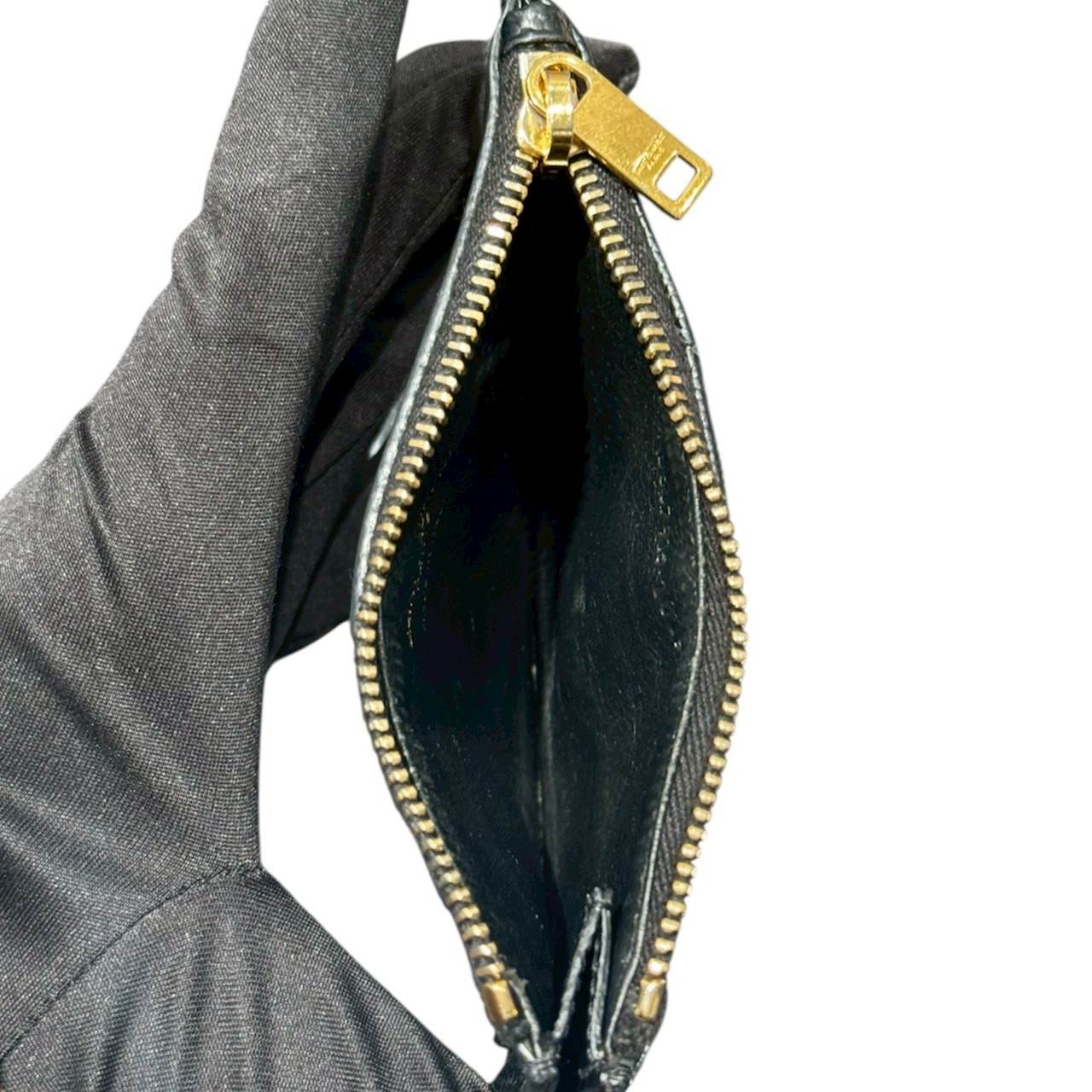 SAINT LAURENT サンローラン 607915 モノグラム フラグメント ジップカードケース - 画像 (7)