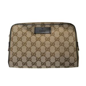 グッチ GUCCI GGキャンバスバムバッグ 449174 ブラウン
