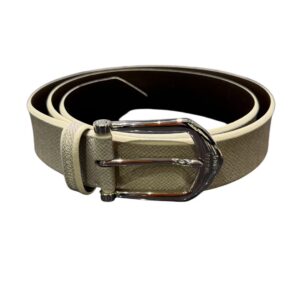 LOUIS VUITTON M0118　サンチュール　ホワイト×ブラウン