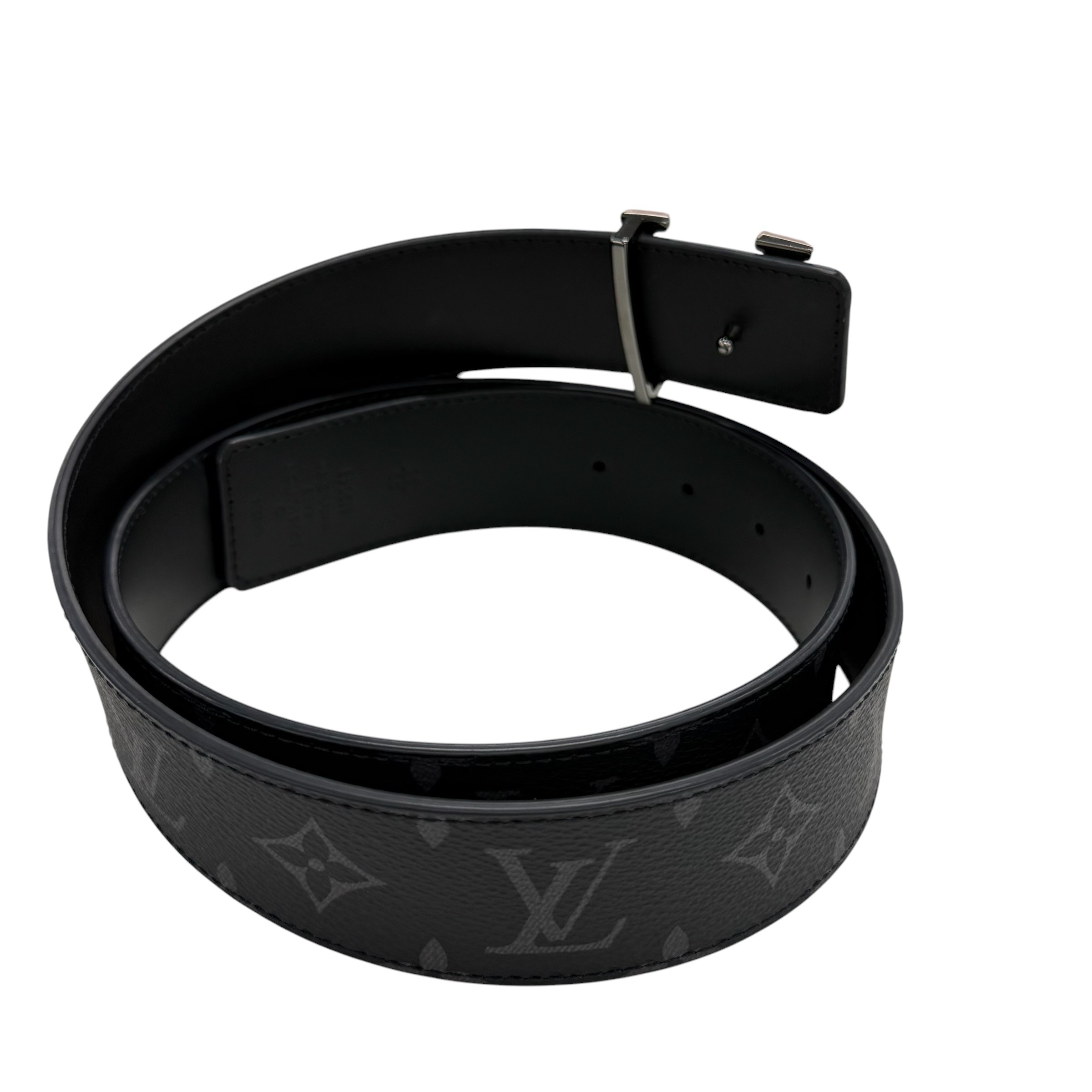 ルイヴィトン LOUIS VUITTON M0285 #95 LVイニシャル 40mm リバーシブル - 画像 (3)