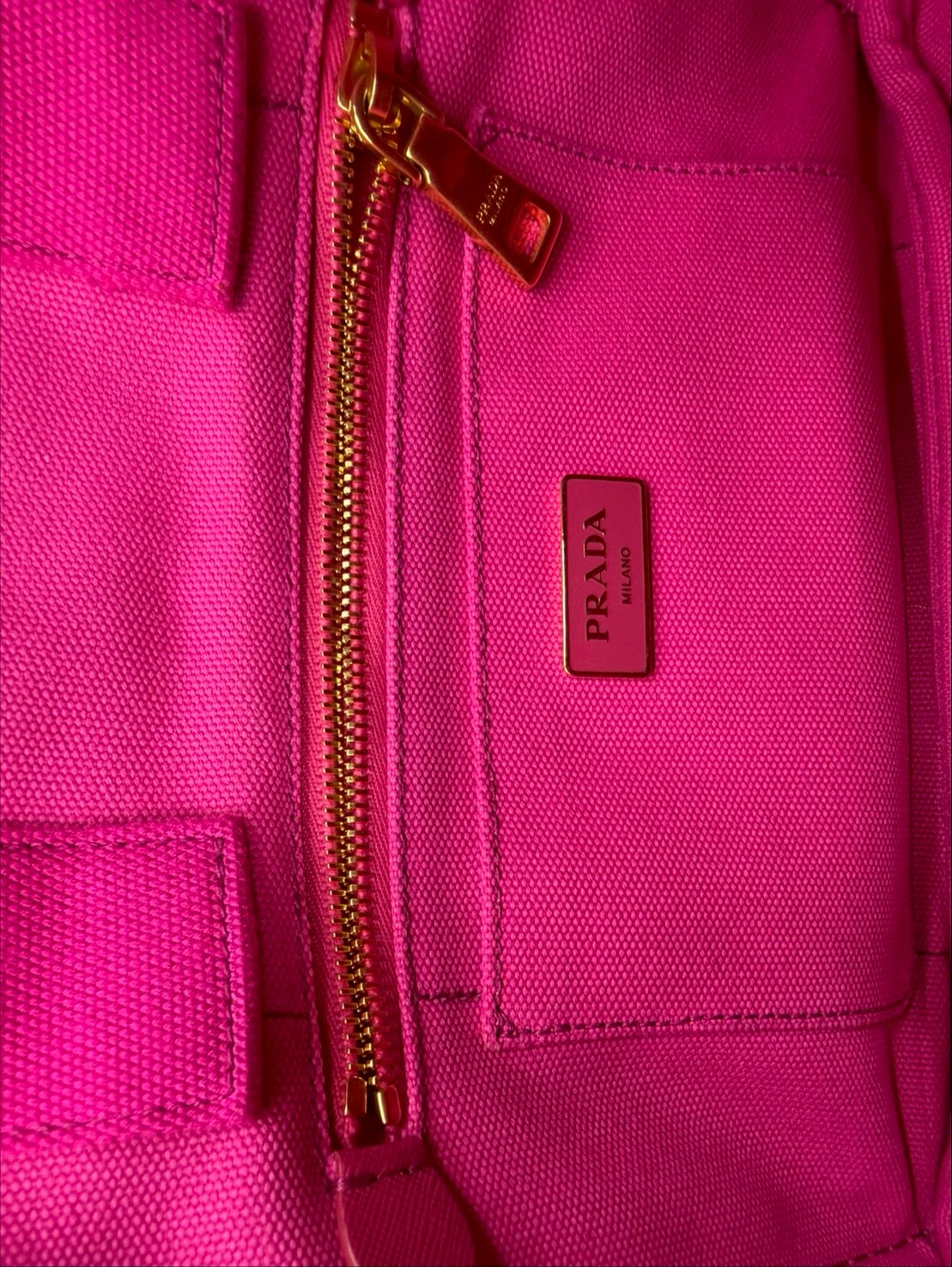 プラダ PRADA B2439G カナパトート フューシャ ピンク - 画像 (11)