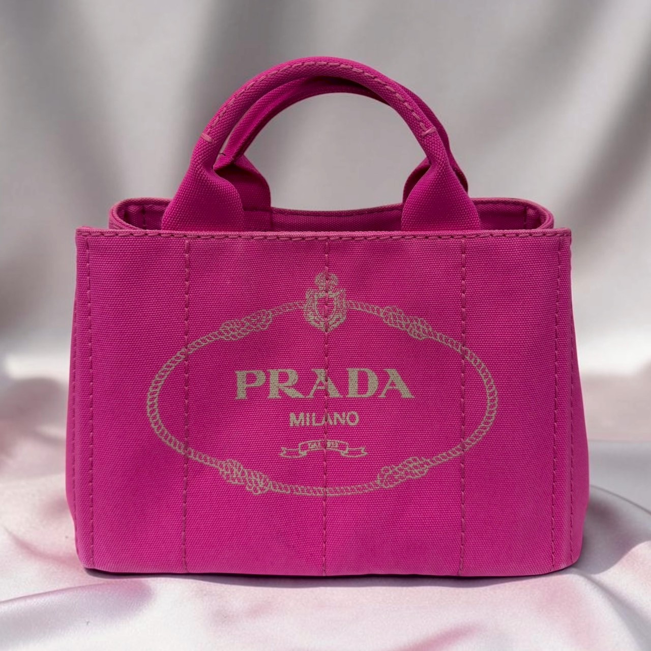 プラダ PRADA B2439G カナパトート フューシャ ピンク