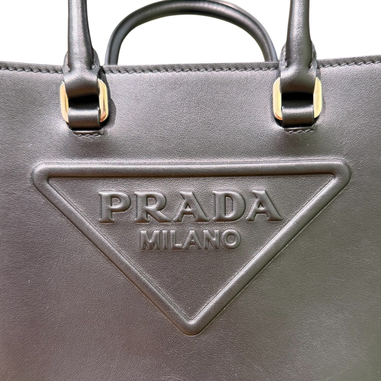 プラダ PRADA 1BA333 2WAY ハンドバッグ ブラック - 画像 (10)