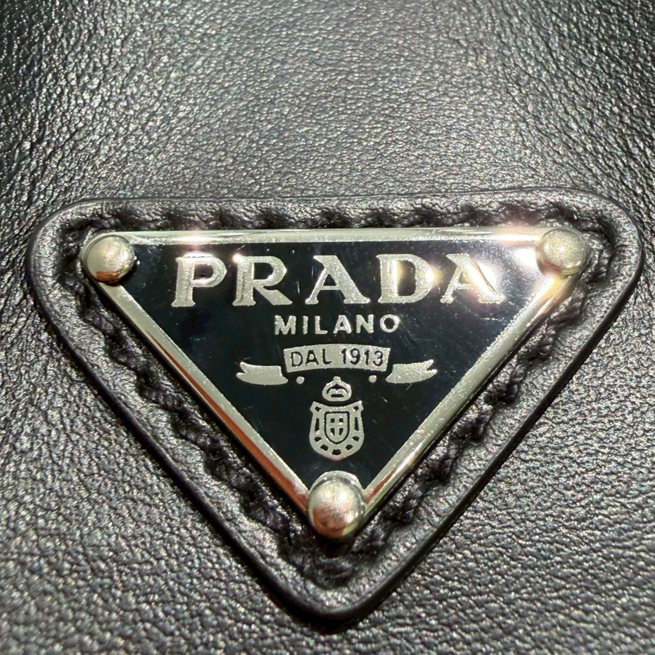プラダ PRADA 1BA333 2WAY ハンドバッグ ブラック - 画像 (9)