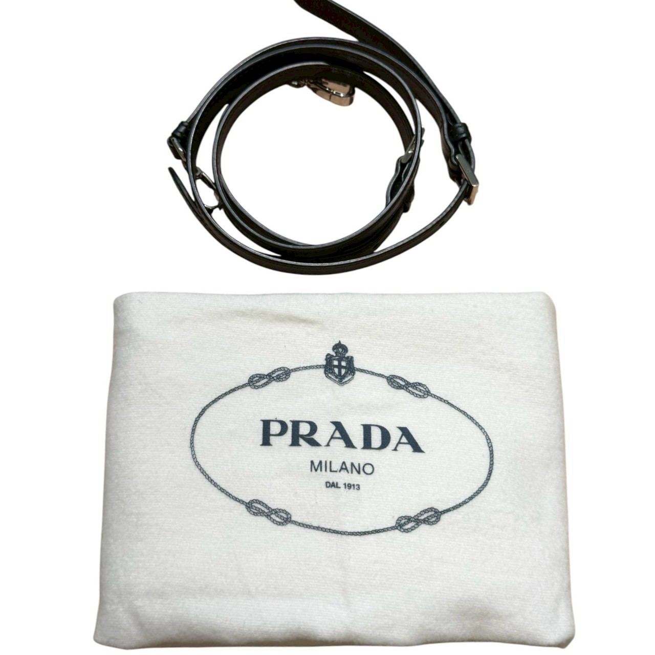 プラダ PRADA 1BA333 2WAY ハンドバッグ ブラック - 画像 (17)