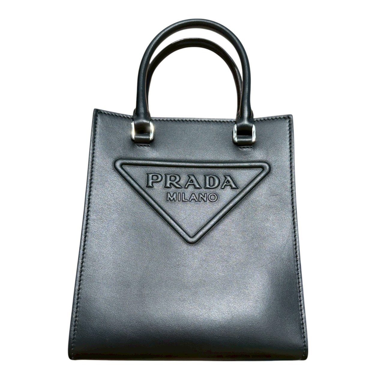 プラダ PRADA 1BA333 2WAY ハンドバッグ ブラック - 画像 (2)