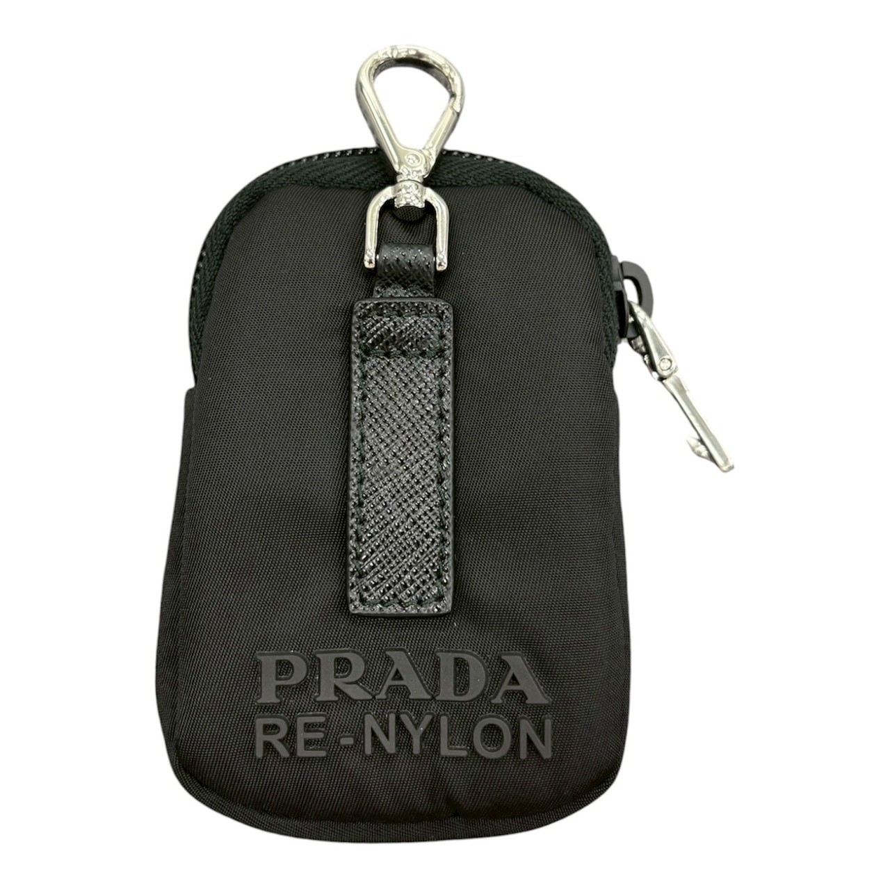 プラダ PRADA ナイロンショルダーバッグ ポーチ付き 1BD953 ブラック - 画像 (12)