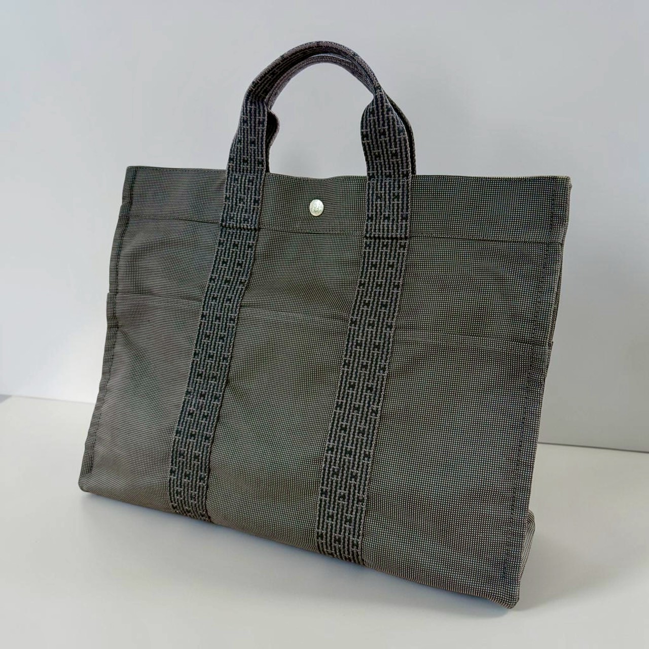Hermès エルメス エールラインMM グレー