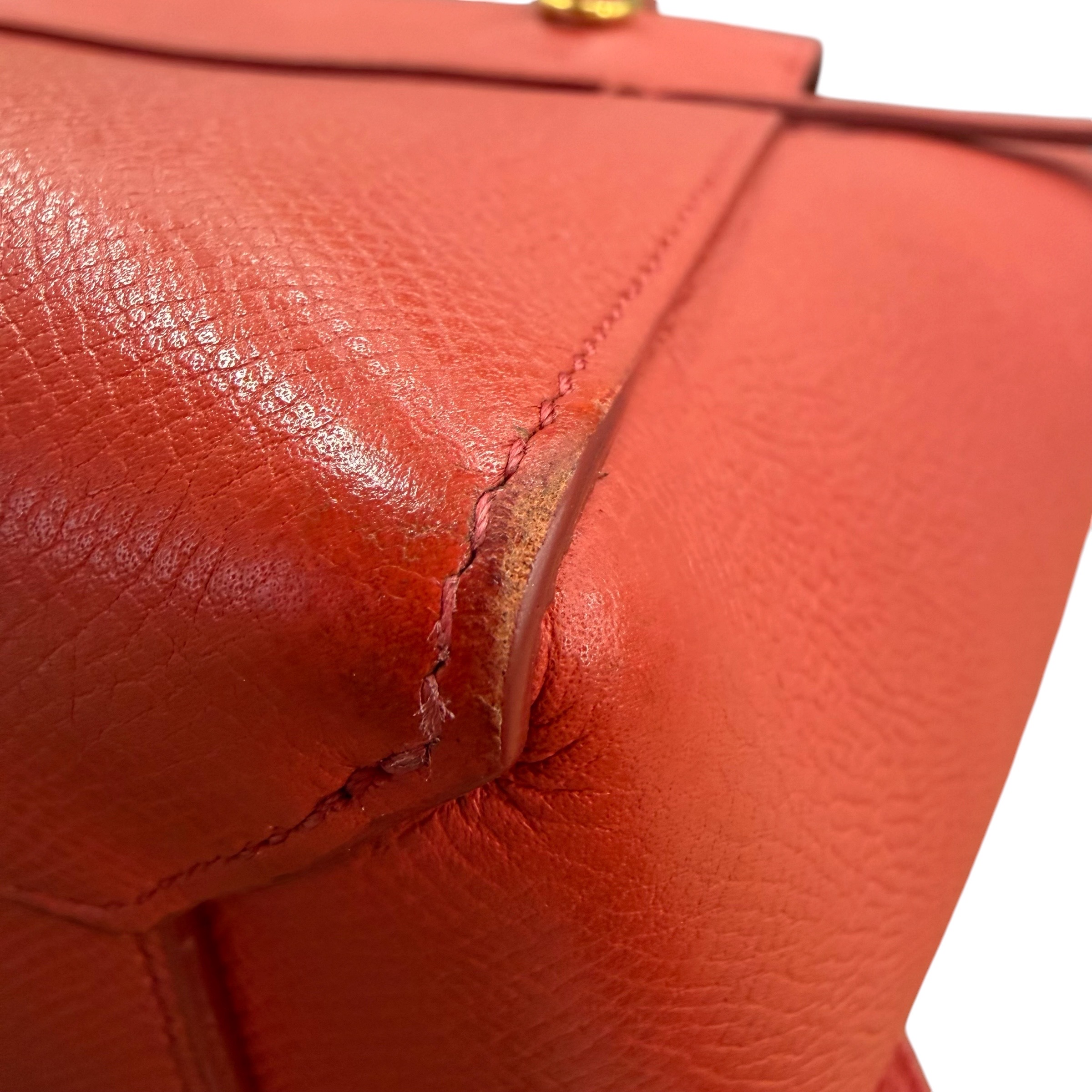 CELINE セリーヌ 189153ZVA マイクロ ベルトバッグ2WAYバッグ レッド - 画像 (13)