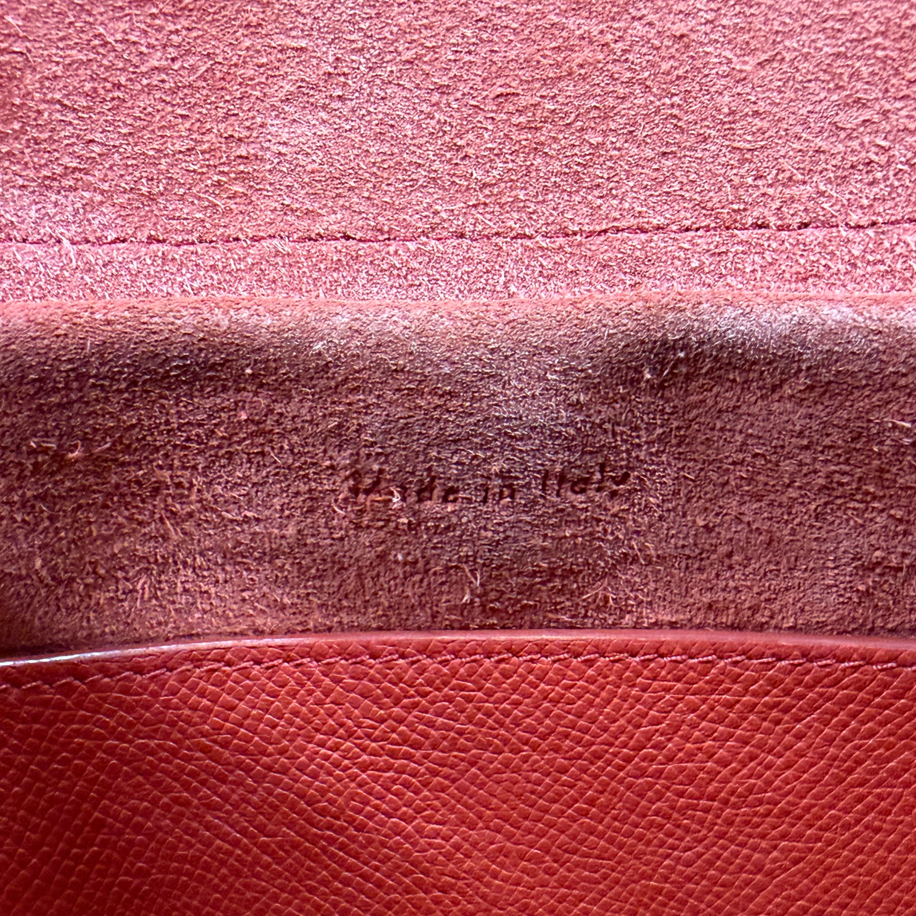 CELINE セリーヌ 189153ZVA マイクロ ベルトバッグ2WAYバッグ レッド - 画像 (12)
