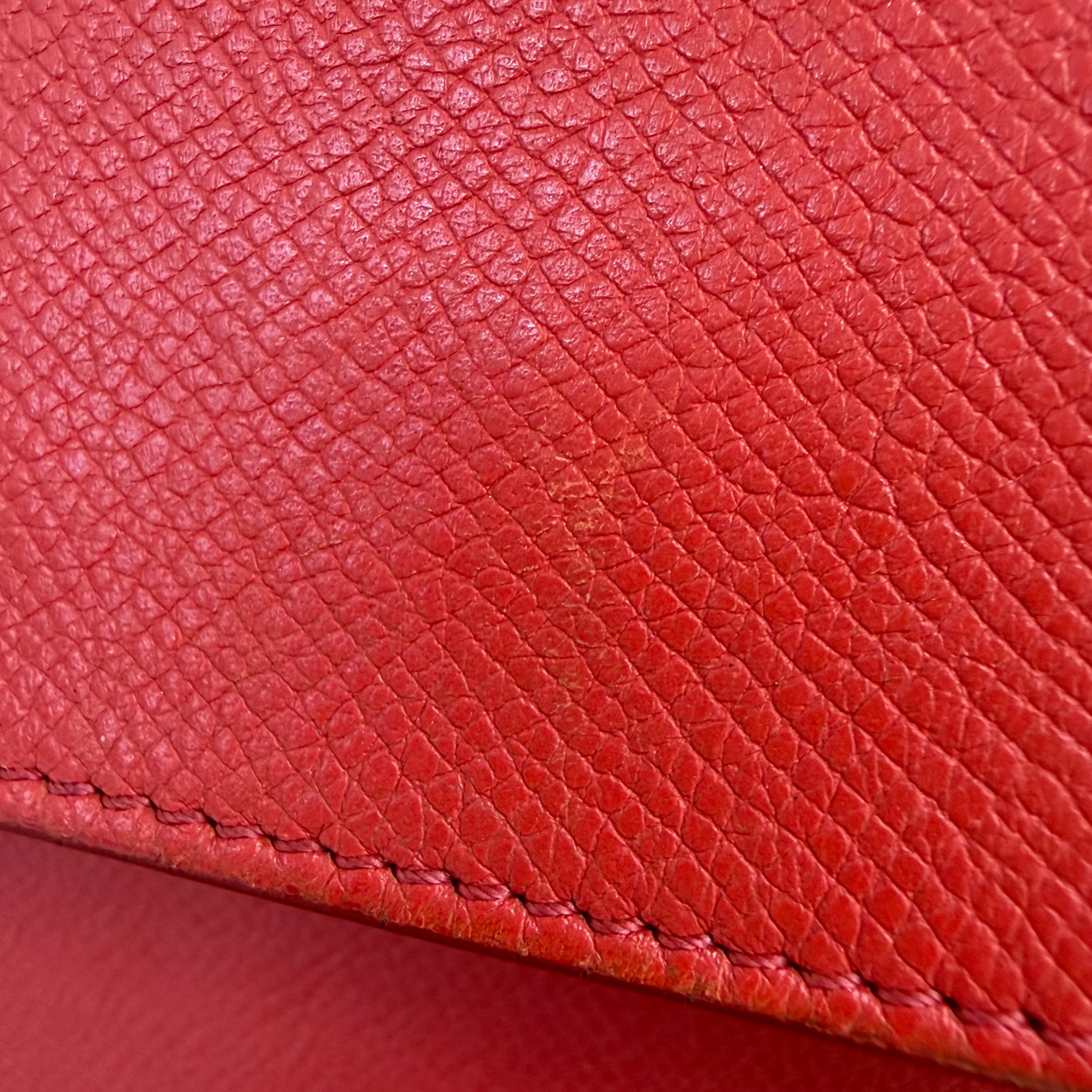 CELINE セリーヌ 189153ZVA マイクロ ベルトバッグ2WAYバッグ レッド - 画像 (19)