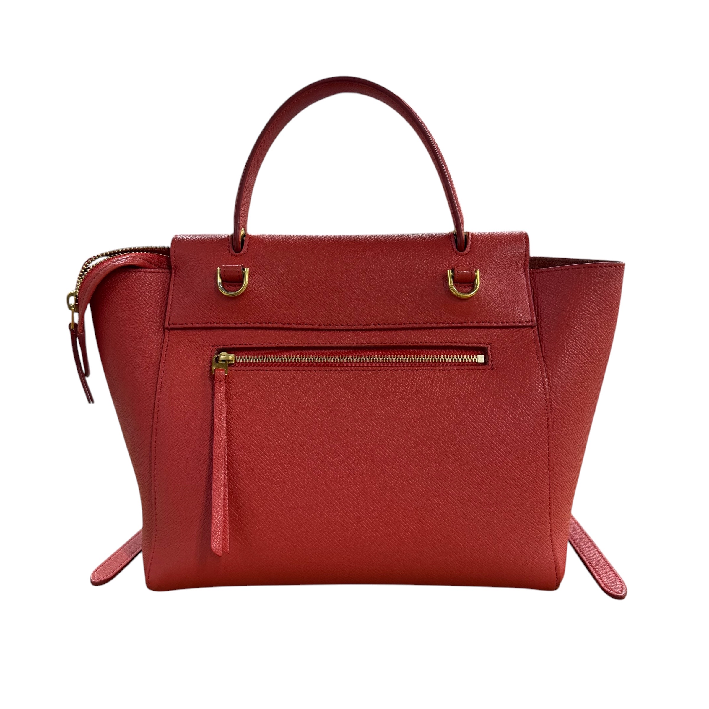 CELINE セリーヌ 189153ZVA マイクロ ベルトバッグ2WAYバッグ レッド - 画像 (2)