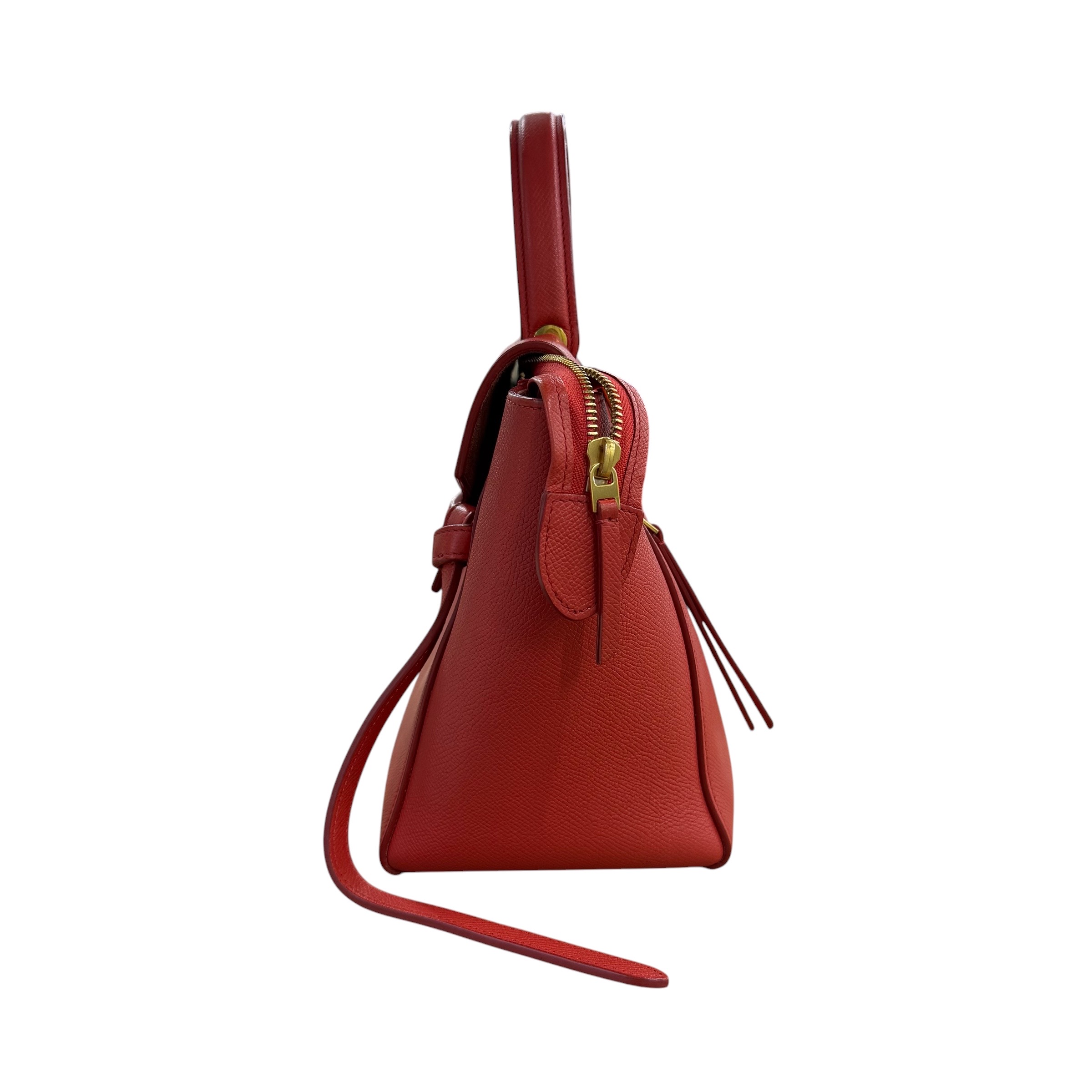 CELINE セリーヌ 189153ZVA マイクロ ベルトバッグ2WAYバッグ レッド - 画像 (4)