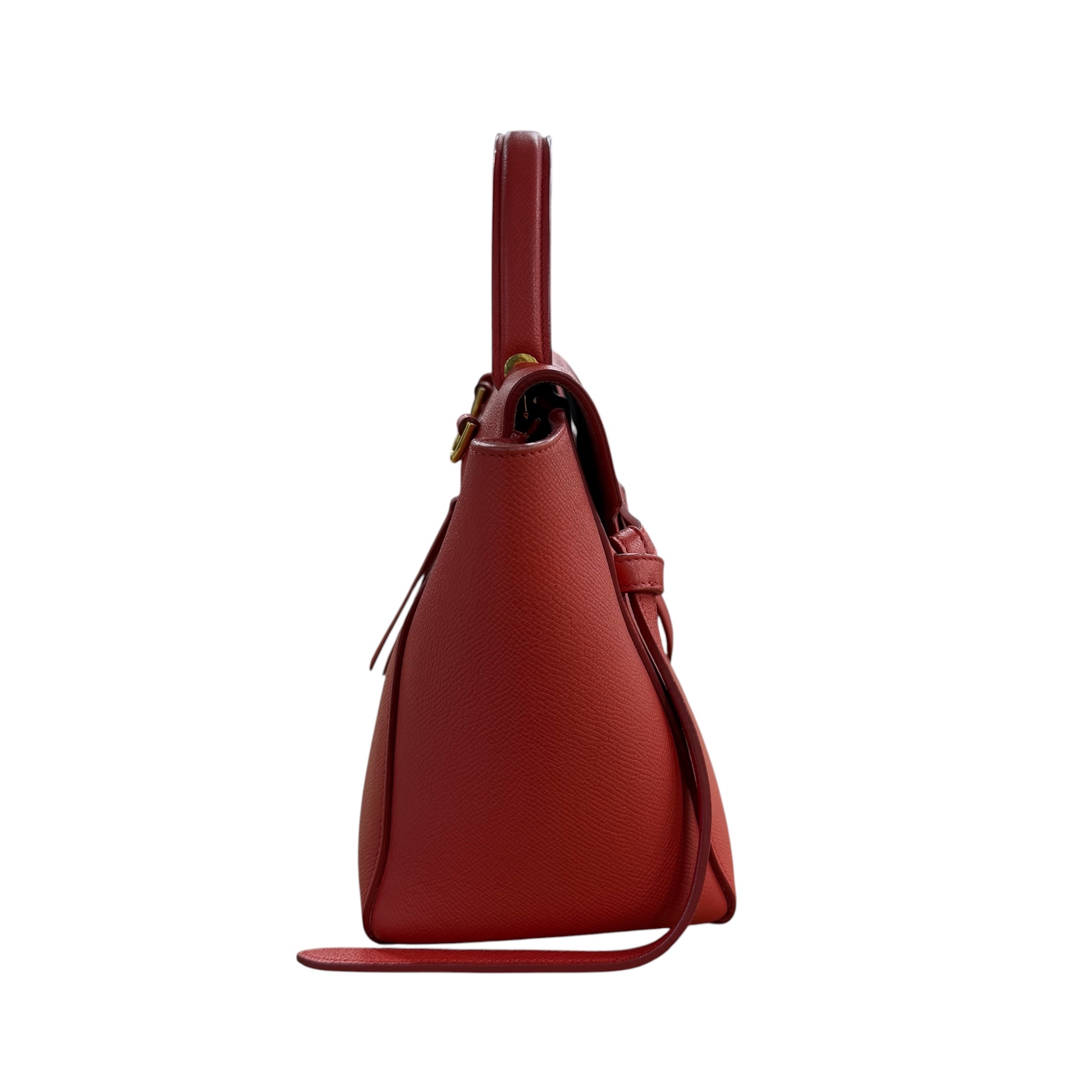 CELINE セリーヌ 189153ZVA マイクロ ベルトバッグ2WAYバッグ レッド - 画像 (5)