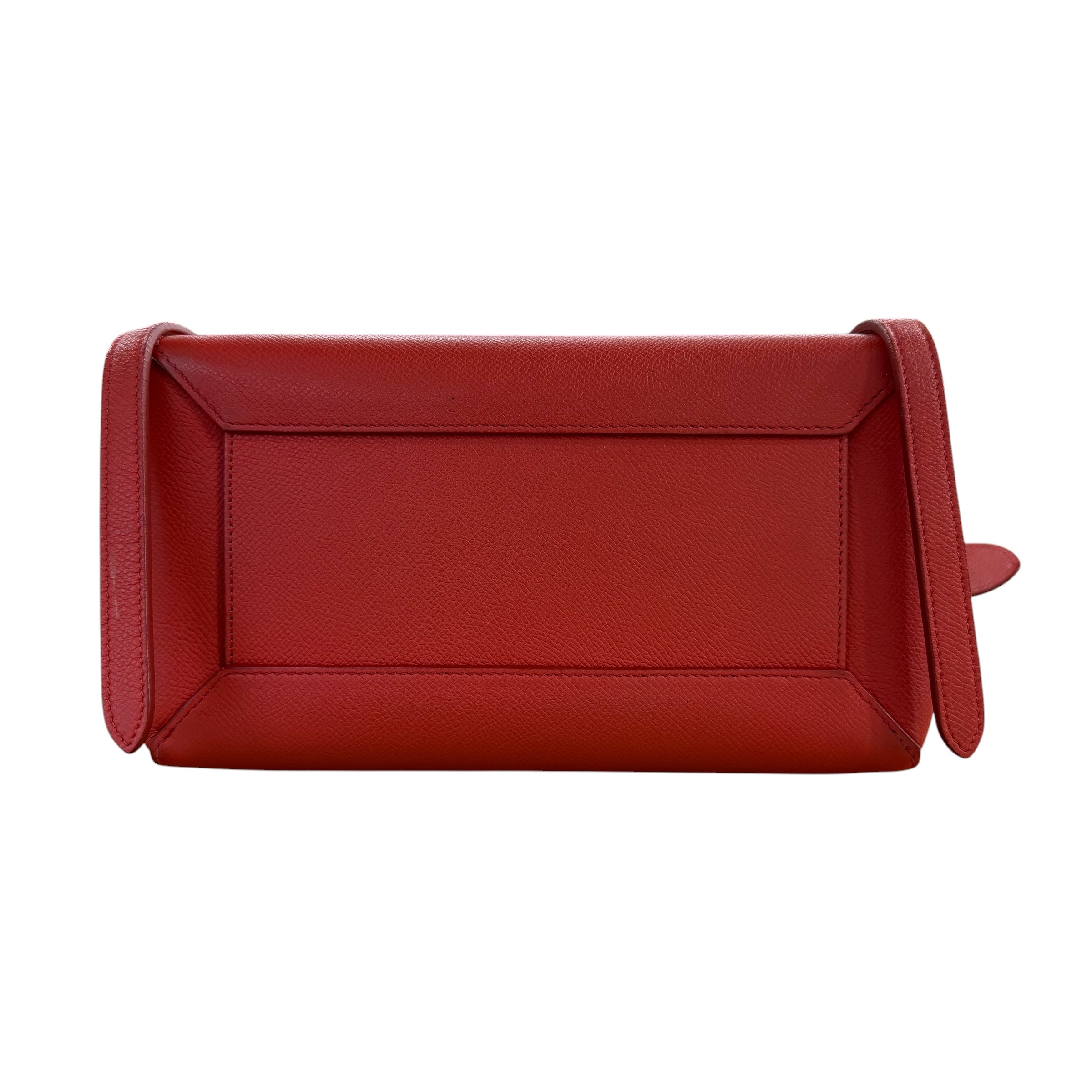 CELINE セリーヌ 189153ZVA マイクロ ベルトバッグ2WAYバッグ レッド - 画像 (7)