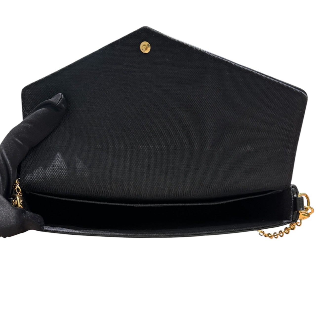 LOUIS VUITTON ルイヴィトン M82477 ポシェットフェリシー モノグラムアンプラント ノワール - 画像 (10)