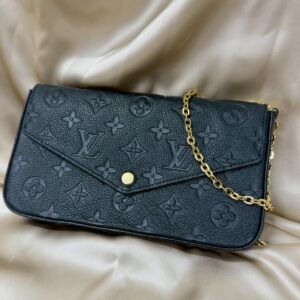 LOUIS VUITTON ルイヴィトン M82477 ポシェットフェリシー モノグラムアンプラント ノワール