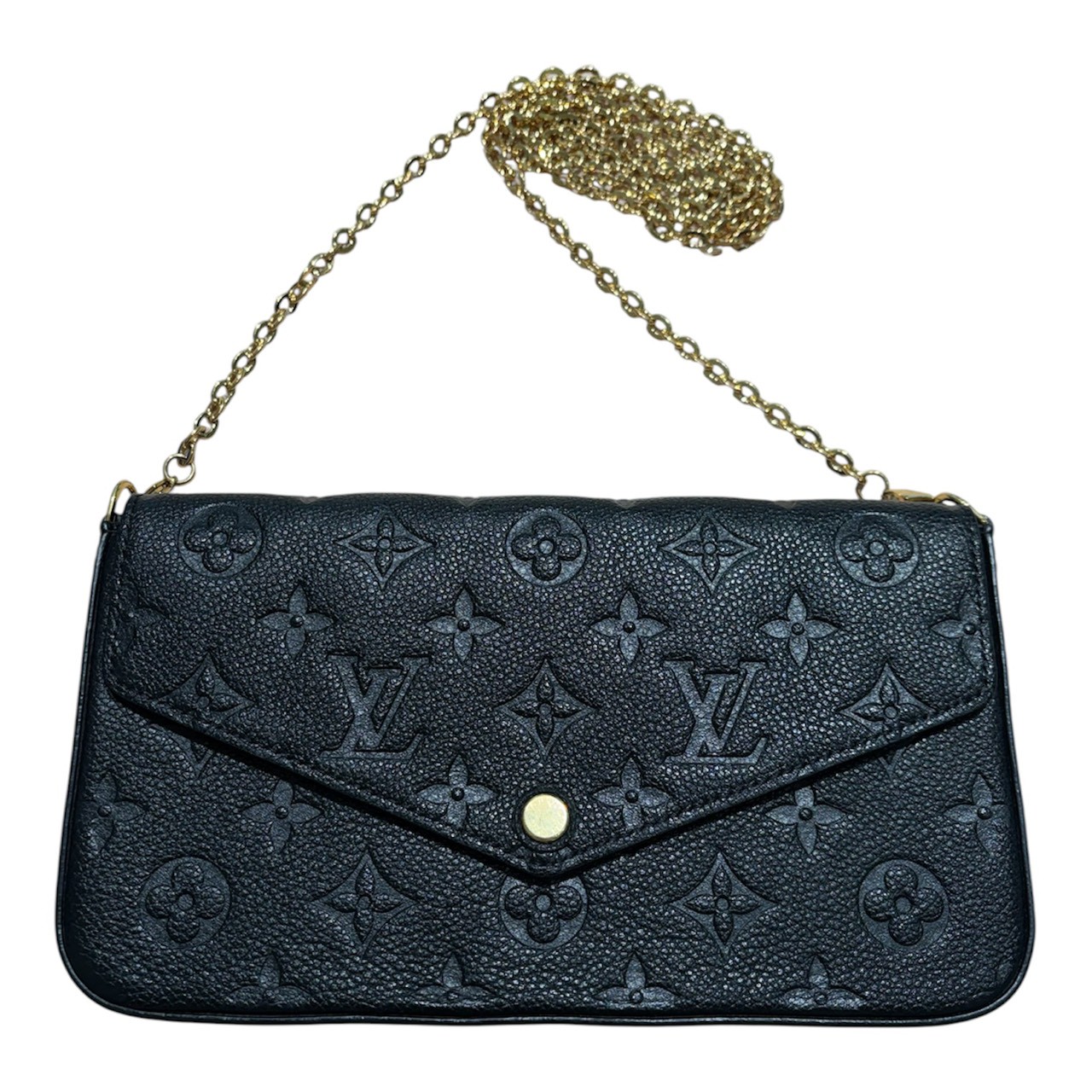 LOUIS VUITTON ルイヴィトン M82477 ポシェットフェリシー モノグラムアンプラント ノワール - 画像 (2)
