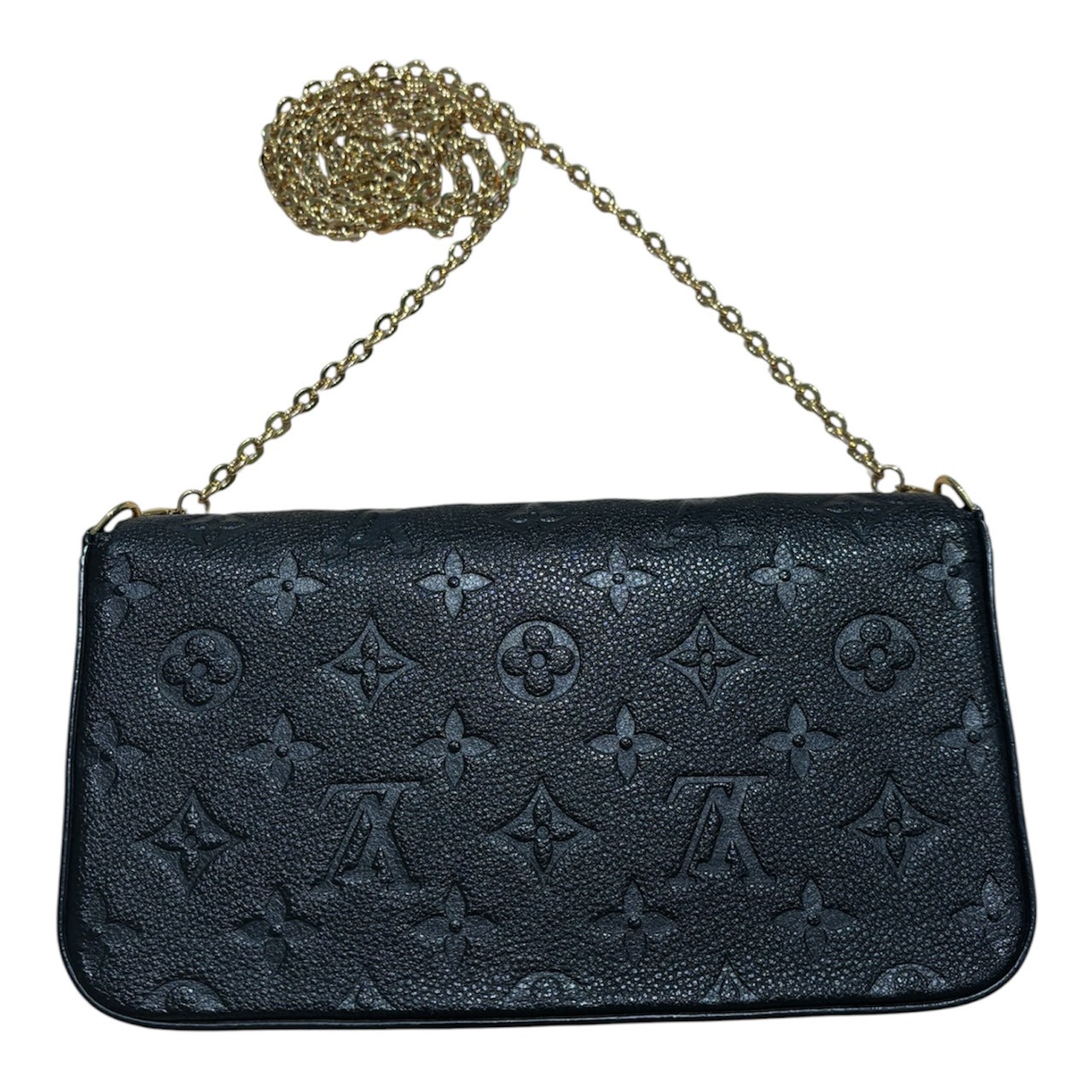 LOUIS VUITTON ルイヴィトン M82477 ポシェットフェリシー モノグラムアンプラント ノワール - 画像 (3)