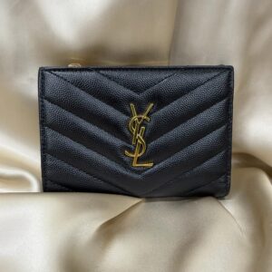 SAINT LAURENT サンローラン 668287 コンパクトウォレット ブラック