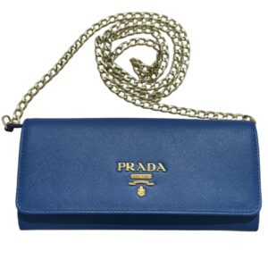 プラダ PRADA 1BP290 サフィアーノ チェーンウォレット