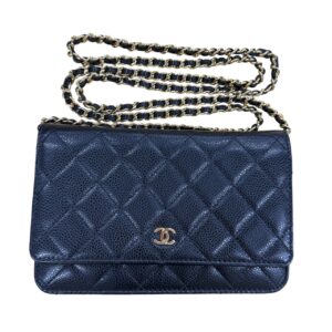 シャネル CHANEL AP0250 マトラッセチェーンウォレット 29番台(2019年頃)  ブラック×ゴールド金具