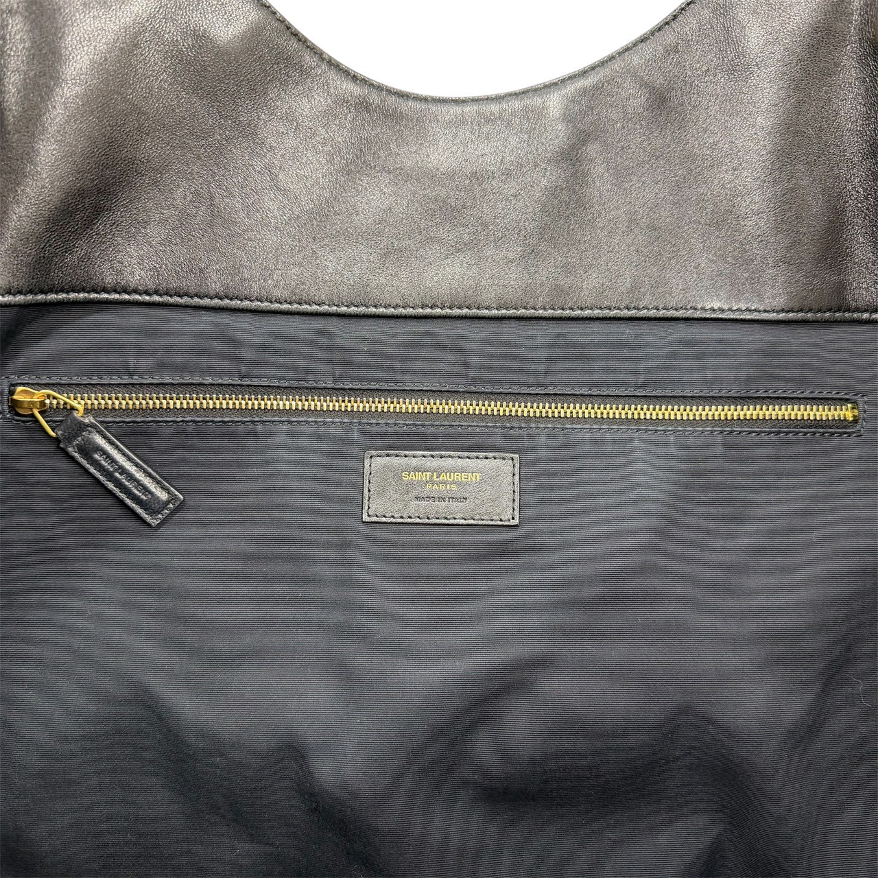 SAINT LAURENT サンローラン 698651 イカールマキシ ショッピングバッグ ブラック - 画像 (15)
