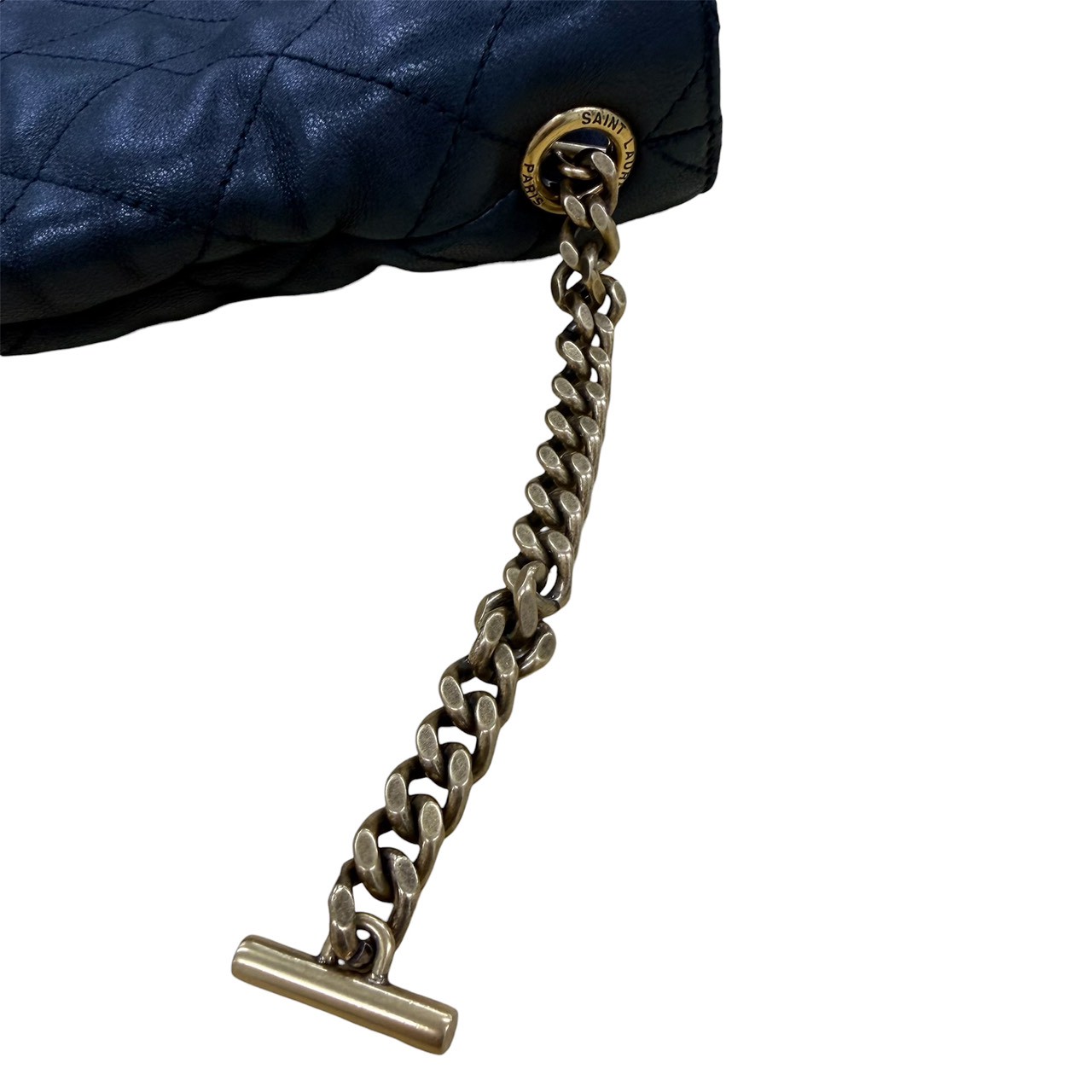 SAINT LAURENT サンローラン 698651 イカールマキシ ショッピングバッグ ブラック - 画像 (12)