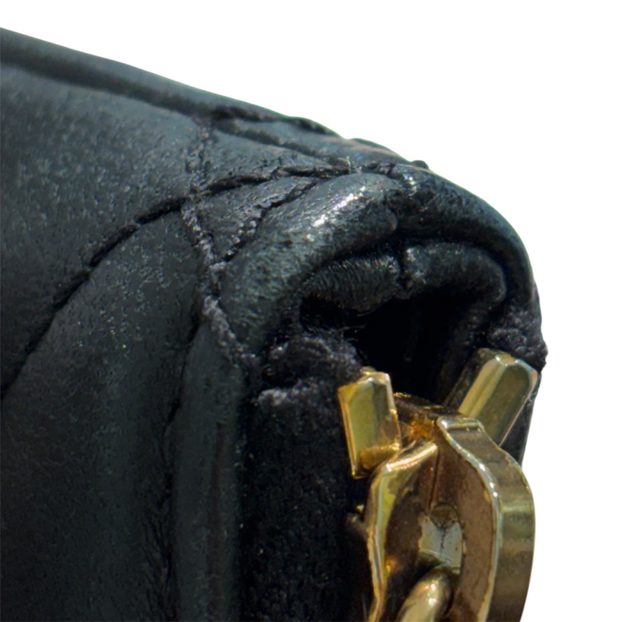SAINT LAURENT サンローラン 698651 イカールマキシ ショッピングバッグ ブラック - 画像 (17)