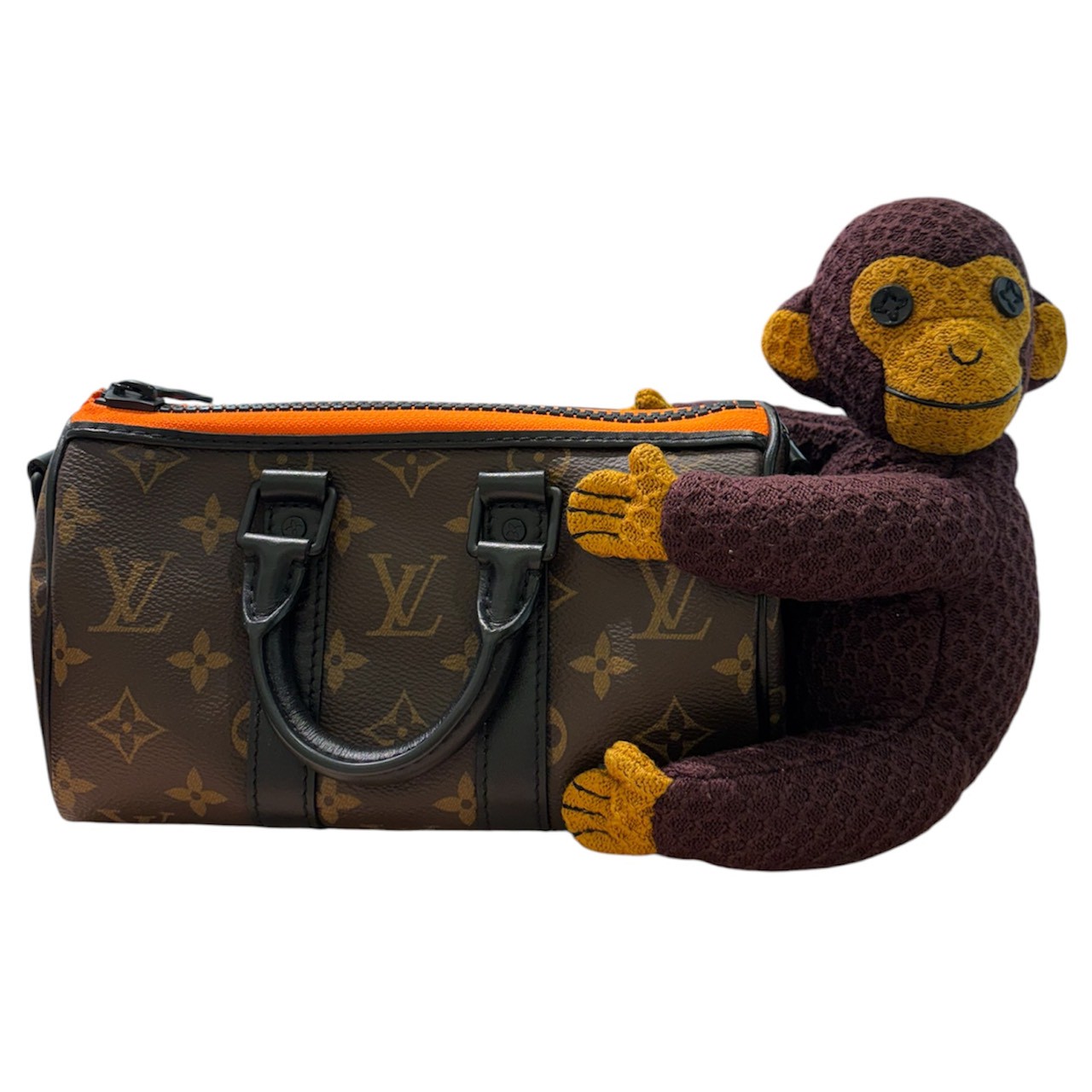 LOUIS VUITTON ルイヴィトン M80118 キーポルXS LVフレンド モンキー モノグラム - 画像 (2)