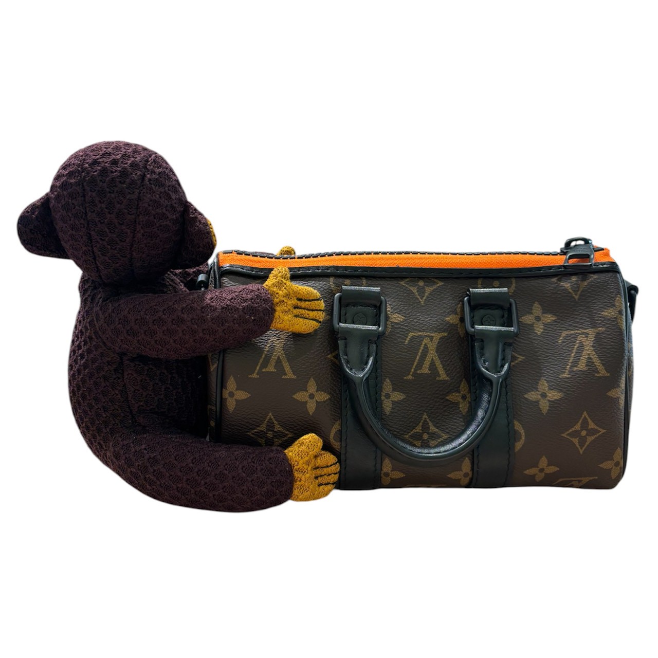 LOUIS VUITTON ルイヴィトン M80118 キーポルXS LVフレンド モンキー モノグラム - 画像 (3)