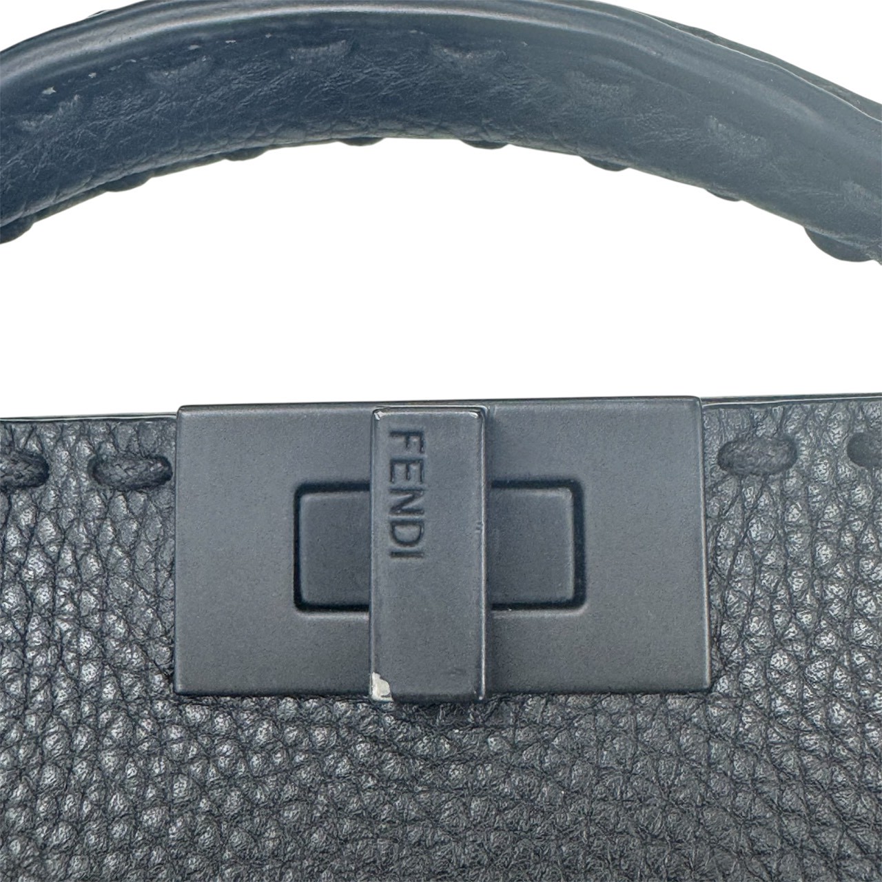 FENDI フェンディ 7VA530 セレリアピーカブー ISeeU スモール ブラック - 画像 (11)
