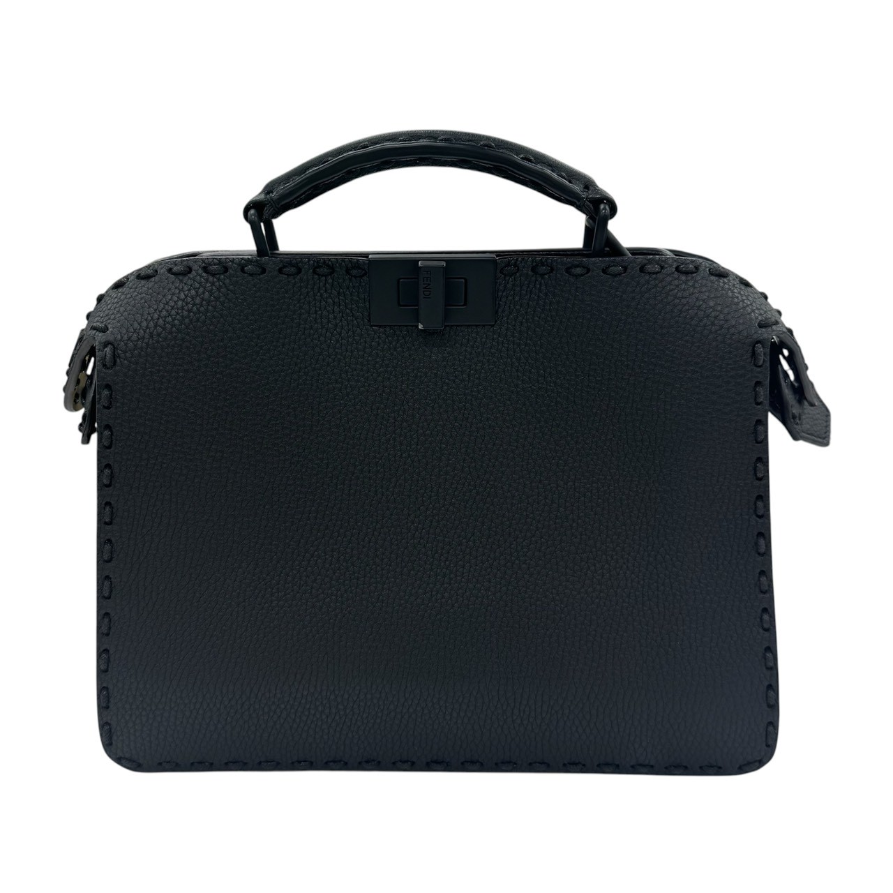 FENDI フェンディ 7VA530 セレリアピーカブー ISeeU スモール ブラック - 画像 (2)