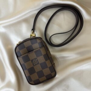 LOUIS VUITTON ルイヴィトン N61738 ダミエ オカピPM ブラウン