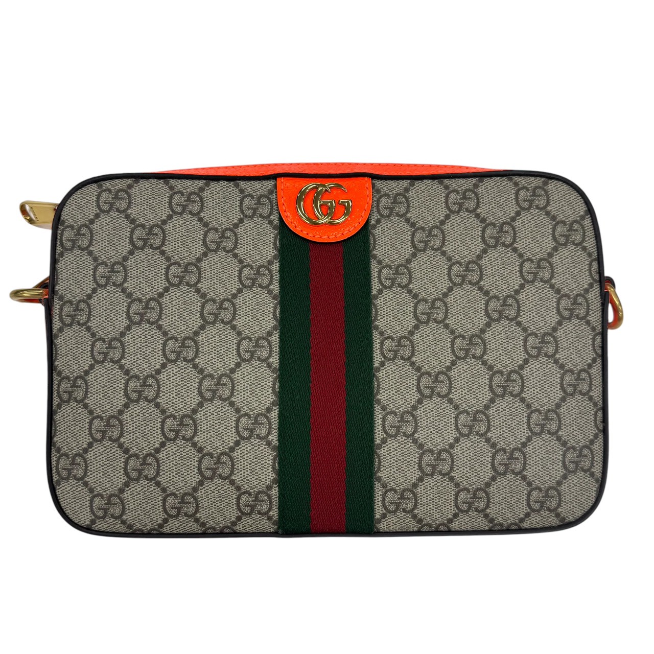 グッチ GUCCI 699439 オフィディア スモールクロスボディ ブライトオレンジレザートリム - 画像 (2)