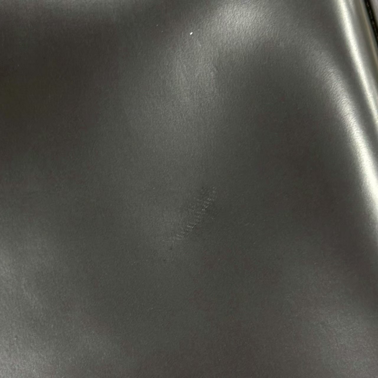 プラダ PRADA 1BA331 トライアングルロゴ スモールブラッシュド トート ブラック - 画像 (13)