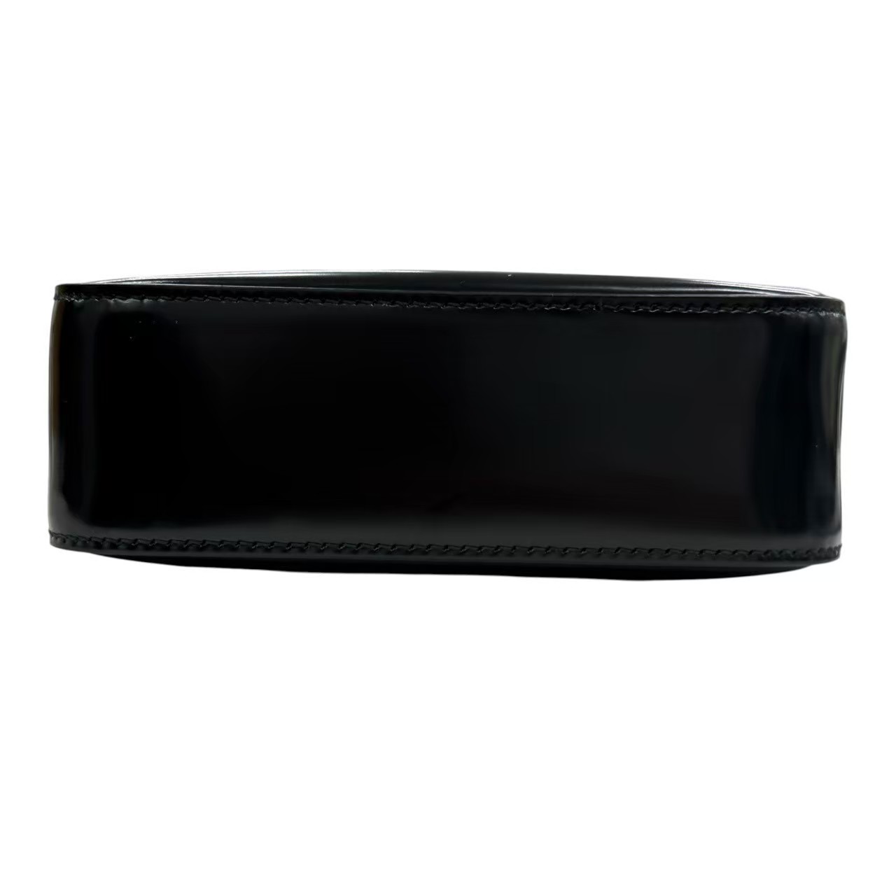プラダ PRADA 1BA331 トライアングルロゴ スモールブラッシュド トート ブラック - 画像 (7)