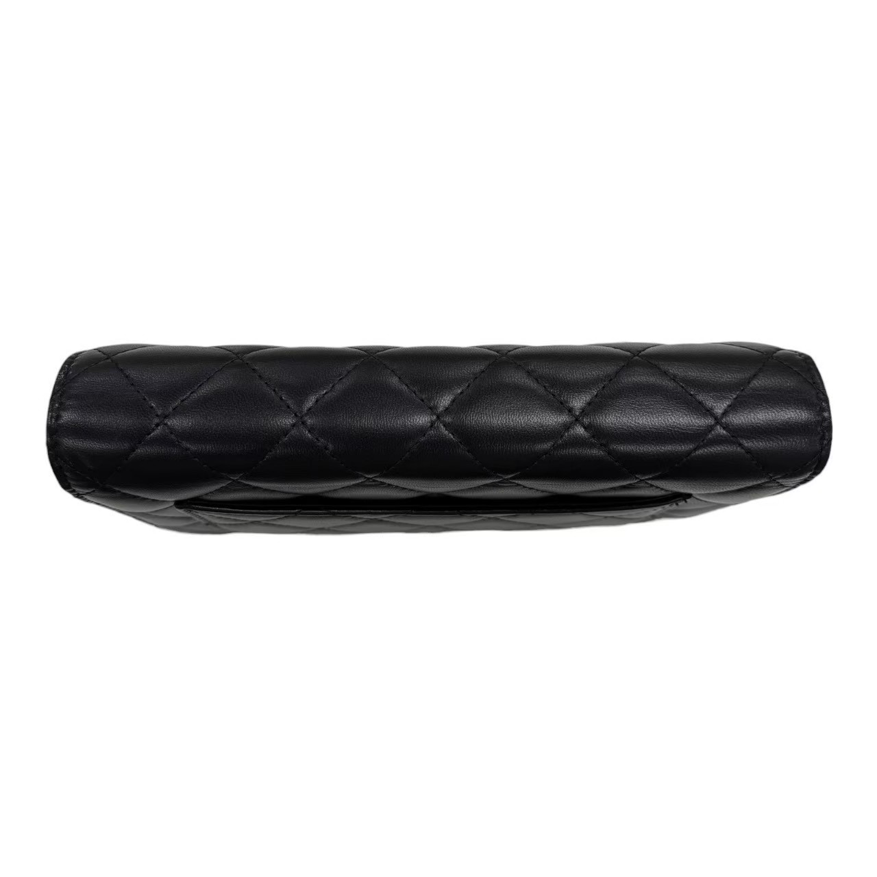 CHANEL シャネル AP0250 マトラッセ チェーンウォレット ゴールド金具 ラムスキン (2018年頃) ブラック - 画像 (5)