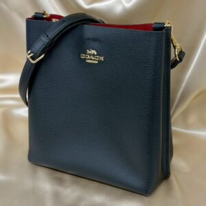 COACH コーチ AP0250 2WAYバッグ ブラック&レッド