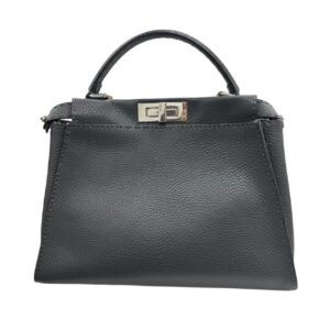 FENDI フェンディ 8NB290 セレリア ピーカブー ミディアム グレー